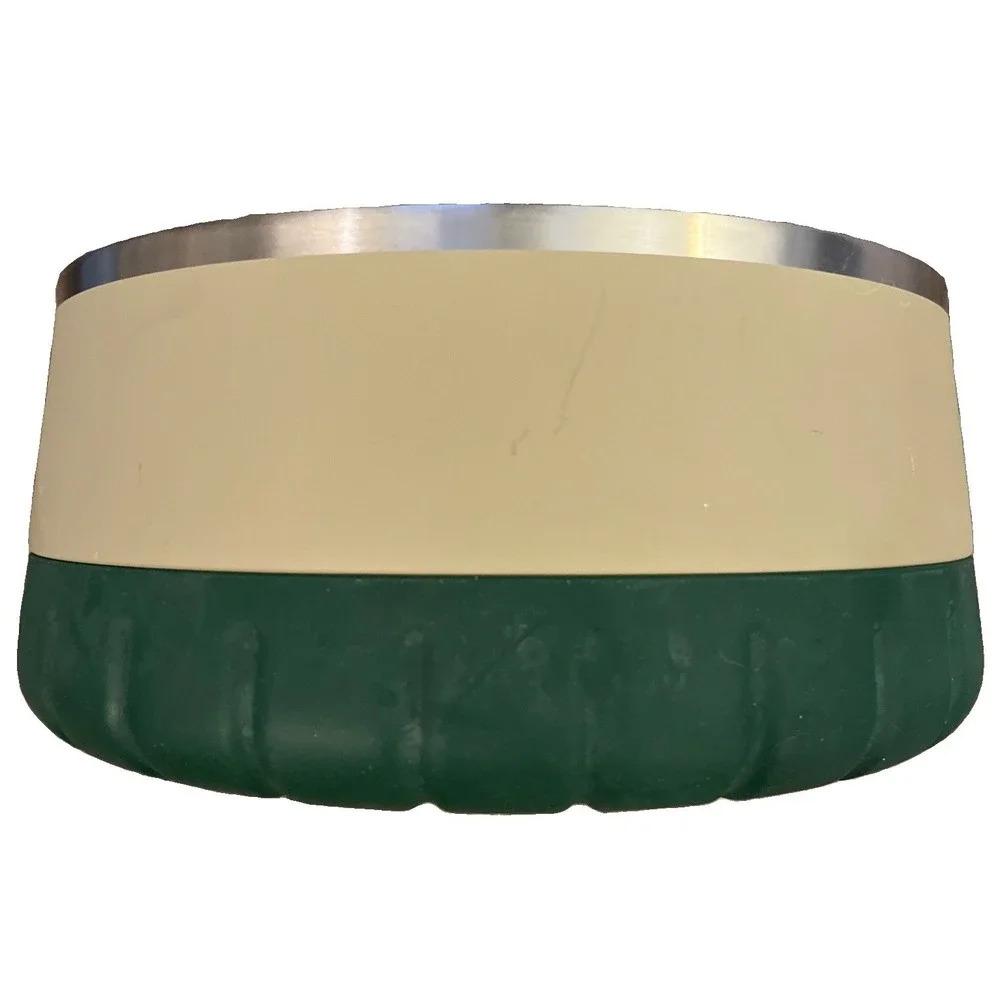 L.L. Bean Insulated Dog Bowl Extra Large Non Slip Base 64 oz Logo'd